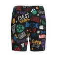 thumbnail image 5 of Gaeub Basketball Printed Men's Short Pajama Pants, Lightweight Lounge & Sleep Bottoms Keep You Cool - X-Large, 5 of 9