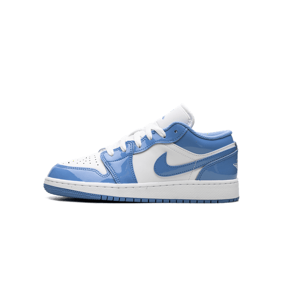 Jordan GRADE SCHOOL Jordan 1 Low SE GS "Legend Blue Patent" FZ3929 114 from Stadium Goods
