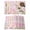 Pink, variant on Colorful Easter Placemats Set of 12 Spring Easter Bunny Eggs Floral Wooden Place Mats Indoor Wipeable Table Mats Washable Cloth Dining Table Placemats for Kitchen Holiday Party Home Decor 13x19 Inch