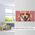 thumbnail image 5 of corgi cute Switch Cover Decorative Wall Plate / 4-Gang 4-Toggle / Standard Size 4.5x8 in, 5 of 5