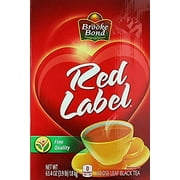 Brook Bond Red Label Fine Quality Orange Pekoe Loose Leaf Black Tea (63.4 oz / 1800 G)