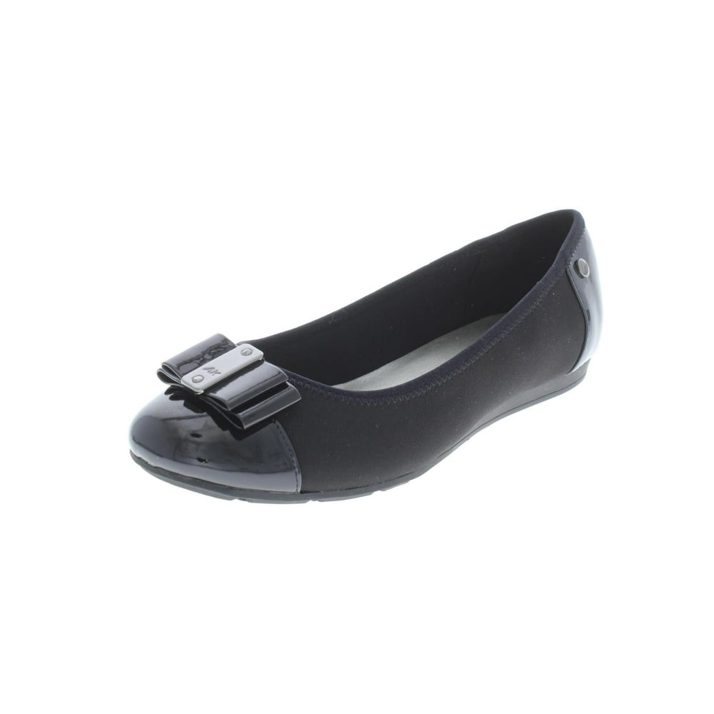 anne klein brown flats