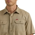 thumbnail image 2 of Short Sleeve Foundation River Solid Twill Relaxed Fit Shirt, 2 of 3