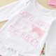 thumbnail image 3 of Gibobby Conjunto de Sudadera y Pantalón 3 uds Conjuntos de ropa de otoño para recién nacidos, niños y niñas, con estampado de letras de manga larga(Rosa,0-3 Months), 3 of 5