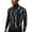 Black, variant on Men's Patterned Turtleneck Sweater Long Sleeve Slim Fit Casual Knit Pullover Top