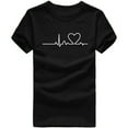 thumbnail image 4 of IROINNID Women's Casual Printed Retro T-Shirts Round Neck Loose Short Sleeve Pullover Tops, 4 of 8