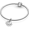 thumbnail image 4 of Pandora Hearts & Paw Print Dangle Charm, 4 of 5