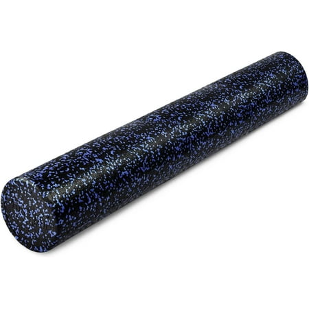 Yes4All 36inch Exercise Foam Roller EPP Blue Speckled