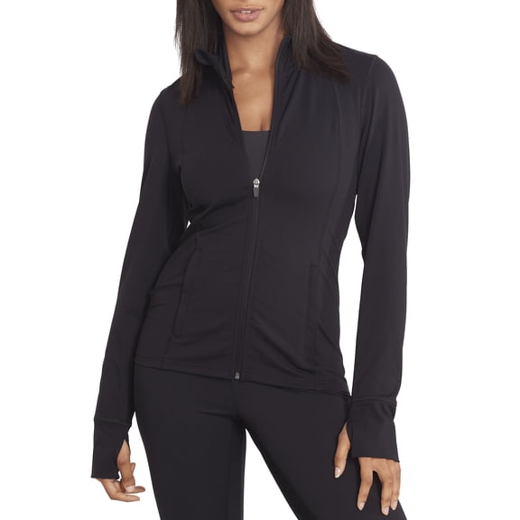 Body Up Womens Studio Soft Full Zip Studio Jacket Style-AW30456