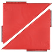 Softzone® Free To Play Mat Triangle 2-Pack - Red
