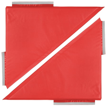 Softzone® Free To Play Mat Triangle 2-Pack - Red