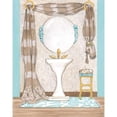 thumbnail image 3 of Laurencon 20x24 Black Modern Framed Museum Art Print Titled - Bathroom Elegance II, 3 of 5