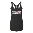 thumbnail image 2 of Wild Bobby Positivity is Powerful Streetwear Women Tri-Blend Racerback Tank Top, 2 of 6