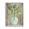 thumbnail image 4 of Stupell Industries Monstera Leaves Glass Vase Potted House Plant Painting Gray Framed Art Print Wall Art, Design by Cindy Jacobs, 4 of 5