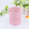 thumbnail image 3 of Hollow Rose Flower Pattern Pencil and Pen Holder for Desk, 3 of 4