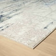 thumbnail image 3 of 2' X 3' Blue and Gray Abstract Area Rug, 3 of 10