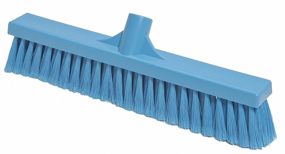 VIKAN 31783 Push Broom,Head,16",Blue 