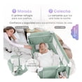 thumbnail image 2 of Cuna para Bebé 4 en 1 Esquimal - Colecho, Moisés, Cama de Viaje y Corral de Juegos (Verde), 2 of 7