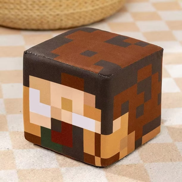 MineCraftion TNT figura de peluche muñeca modelo juguetes MineCraftion dibujos animados almohada cuadrada muñeca Steve Alex TNT modelo para regalos