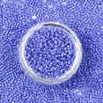 thumbnail image 3 of 11/0 Grade A Glass Seed Beads Cylinder Uniform Seed Bead Size Baking Paint Royal Blue 1.5x1mm Hole: 0.5mm about 20000pcs/bag, 3 of 5