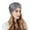 Silver, variant on Baseball Caps Women Turban Hatbow Sequins Hair Bonnet Head Scarf Wrap Cover Dark Gray