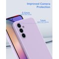 thumbnail image 4 of Case for Samsung Galaxy A54 5G (2023) Thin TPU Cover with Camera Protection Soft Interior Slim Flexible Phone Case for Galaxy A54 - Lilac, 4 of 13