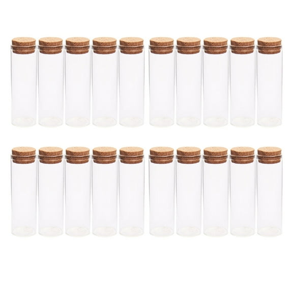 unbranded  20 Pcs Spice Jars with Labels Small Bottles for Liquid Tea Storage