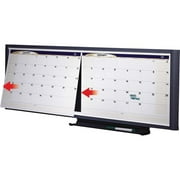 Quartet Prestige Workstation 2 Month Calendar 36 x 13 Inches Graphite (CCP31)