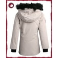 thumbnail image 6 of CANADA WEATHER GEAR Girls' Winter Jacket - Stadium Expedition Parka Coat, Faux Fur Trim Hood, 6 of 7