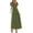 Army Green, variant on PRETTYGARDEN Summer Dresses for Women Eyelet Square Neck Puff Sleeve Smocked Wedding Guest Maxi Dress with Pockets