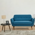 thumbnail image 4 of A&D Home Oakland Loveseat Sofa, Blue, 4 of 10
