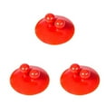 thumbnail image 3 of QualitChoice Bathroom Vacuum Wall Strong Suction multifunction Holder Hooks Hanger Sucker Red 3Set, 3 of 6