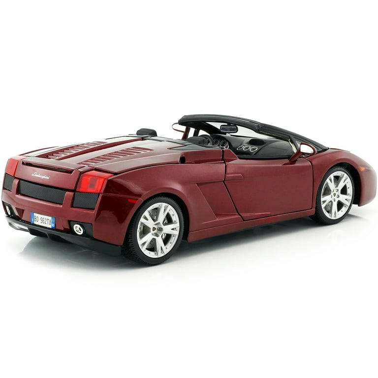 Maisto Lamborghini Gallardo Spyder Burgundy 1/18 Diecast Model Car