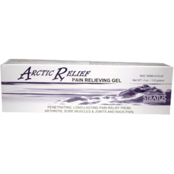Arctic Relief External Gel, Natural Menthol 4 oz