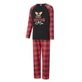 thumbnail image 3 of Meihuid Family Matching Christmas Pajamas Set Cotton Xmas Deer Holiday Pajamas Sleepwear Dad Mom Kids PJs, 3 of 9