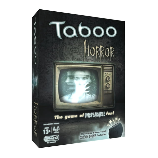 Juego de mesa USAOPOLY Taboo Horror Edition Trivia 13+ Years