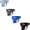 4Pack:Light Gray+Dark Gray+Blue+Black, variant on TANBOM Men's Bulge Pouch Breathable Lightweight Thong, Light Gray M
