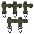 thumbnail image 4 of Hebilla de almacenamiento de cuerda de escalada, 5 piezas/juego, guante multiusos, hebilla colgante para guantes ajustable, hebilla colgante para guantes, acabado de lujo, 4 of 12