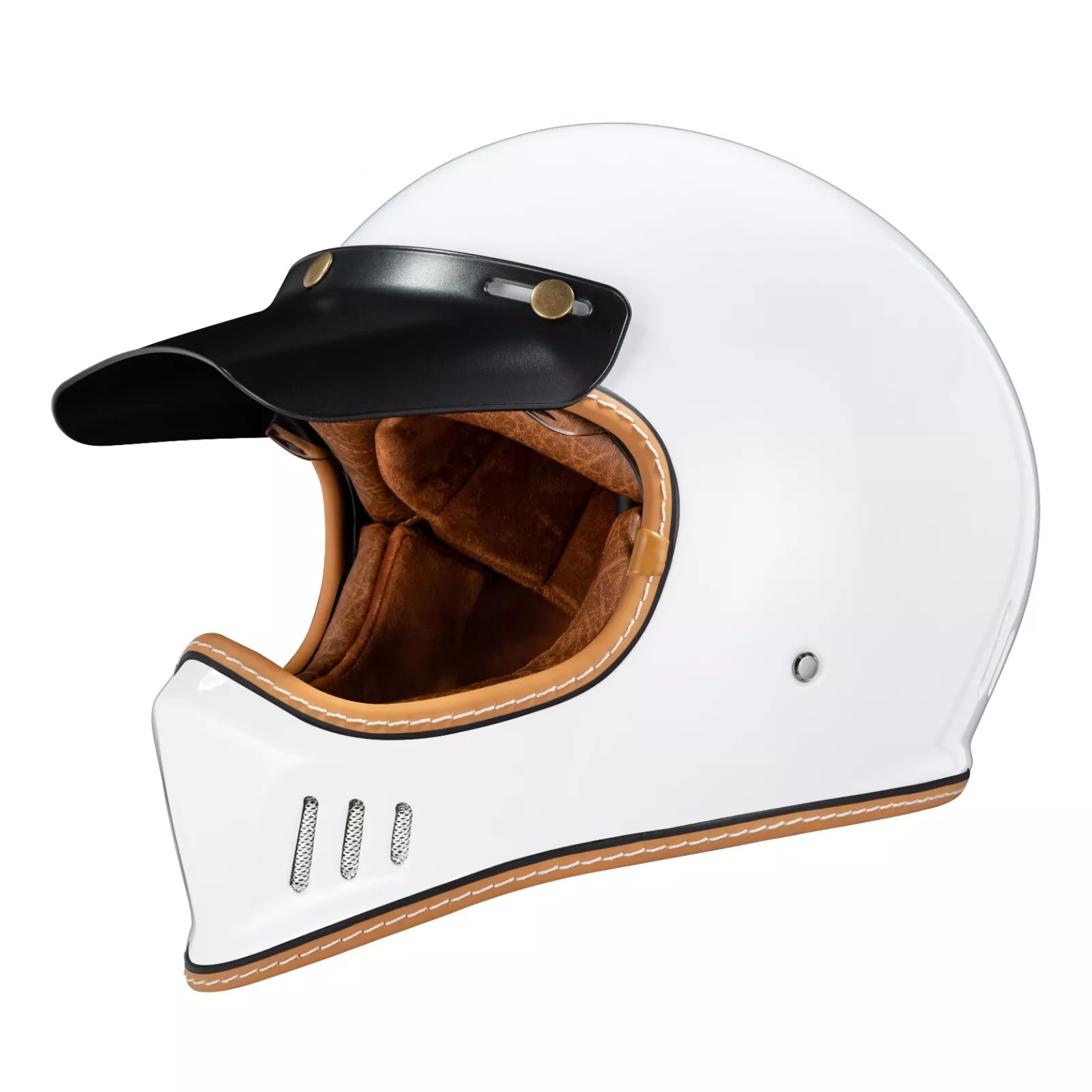 CRG Full-Face Motorcycle Street Bike Fiberglass Helmet DOT Certified-Size XL