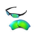 thumbnail image 5 of Walleva Emerald Polarized Replacement Lenses for Oakley Flak Jacket XLJ Sunglasses, 5 of 6