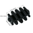thumbnail image 2 of LABSERRON 1 Pair Black Rubber Bow Stabilizer for Archery Accessories and Accuracy Improvement Archers, 2 of 8