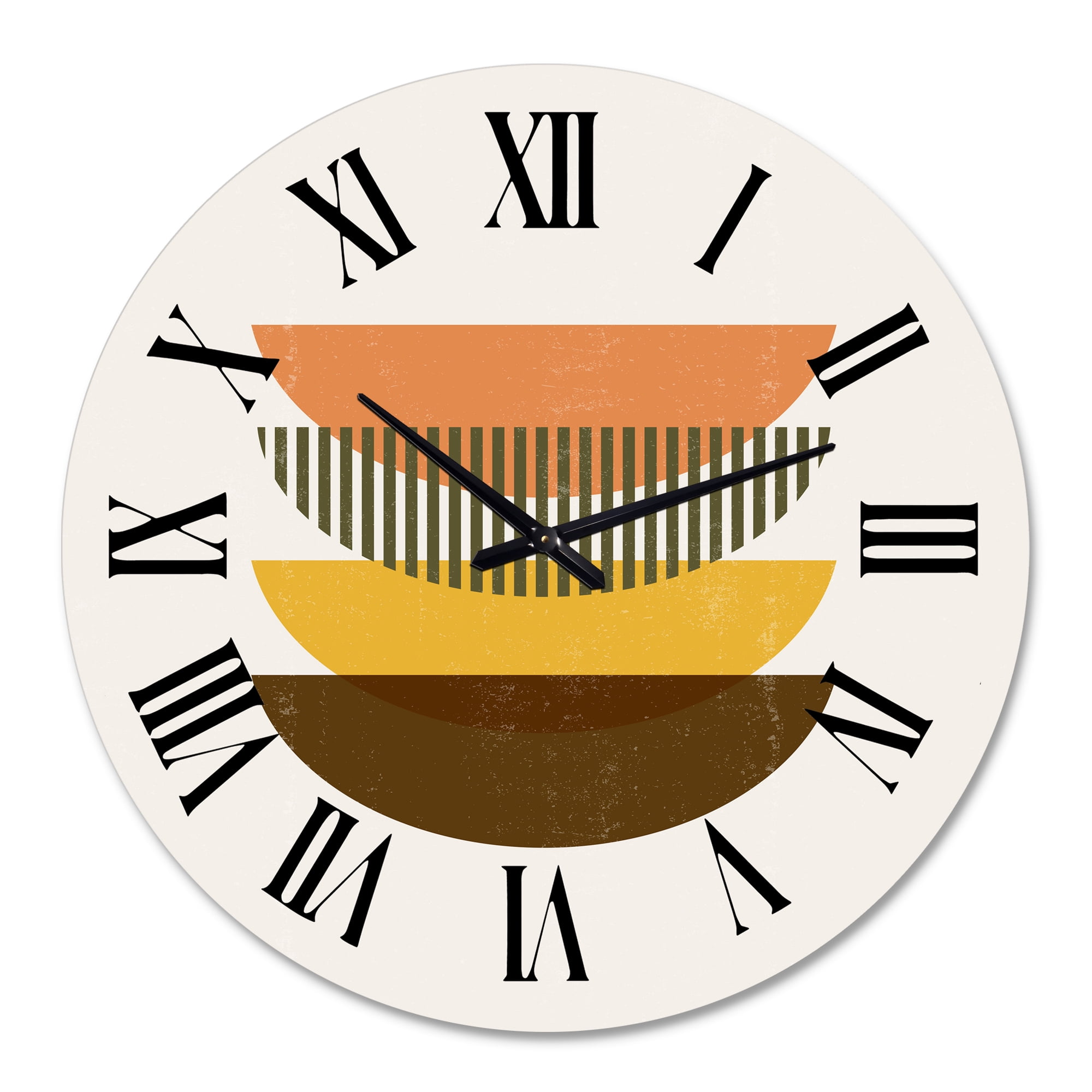 Designart 1 in Modern,Contemporary Wall Clock