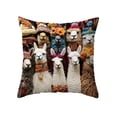 thumbnail image 2 of Pillow Cases, Cute Quadruped Patterns Cushion Cover Soft Throw Pillowcase Removable And Washable Pillowcase For Sofa And Chair Ideal Choice For Summer Sofa And Bedroom Decor, 2 of 6