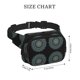 thumbnail image 4 of Fotbe Mandala Cangurera Cuadrada con Estampado de Doble Capa, Bolsa de Cintura Ajustable Mini para Hombres y Mujeres, 4 of 9