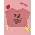 thumbnail image 3 of Churro Time Retro Starry Snack Women's Crop Tee, 3 of 4