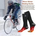thumbnail image 5 of Bas Chauffants avec Batterie Électrique Rechargeable Compatible avec Hommes Femmes Chauffe-Pieds Thermique, 5 of 5