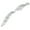 Silver, variant on APS Compatible with Chevy Impala 2006-2013 LS LT Without Fog Light Lower Bumper Stainless Steel SS Billet Front Grill Grille Insert C65749A