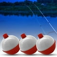 thumbnail image 3 of UDIYO 3pcs Fishing Floats High Stability Easy Installation Compact Size Wear-resistant Vivid Color Increase Fishing Rate Outdoor Angling Float Bobber Fishing Tackle Fishing Supplie, 3 of 7
