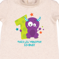thumbnail image 3 of Inktastic Monster 1st Birthday Baby Fleece Romper, 3 of 4