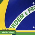 thumbnail image 4 of USA American & Brazil Brazilian Flags 3x5 FT Combo Printed 150D Polyester By, 4 of 6
